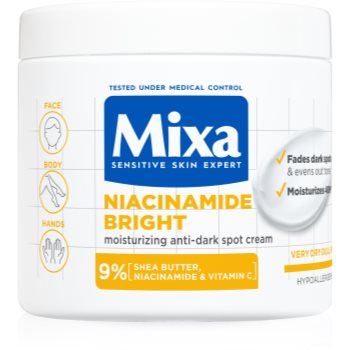 Mixa Niacinamide Bright cremă intens hidratantă impotriva petelor intunecate - imagine 2